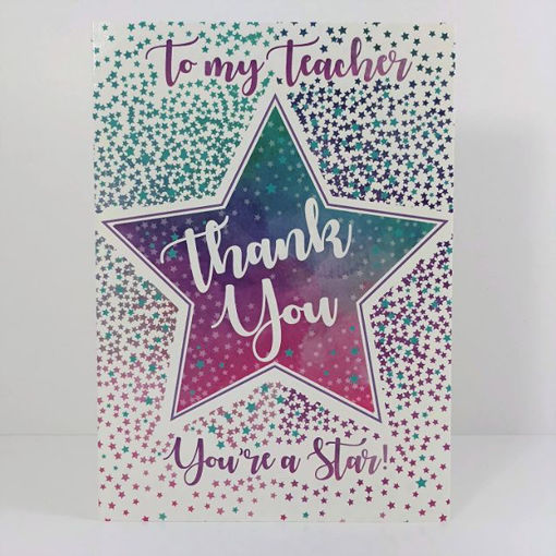 Picture of THANKYOU TEACHER CARD